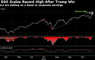 特朗普胜选点燃看涨预期 大选日数百亿美元涌入美股