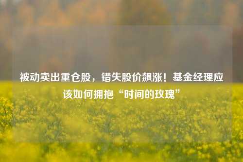 被动卖出重仓股，错失股价飙涨！基金经理应该如何拥抱“时间的玫瑰”