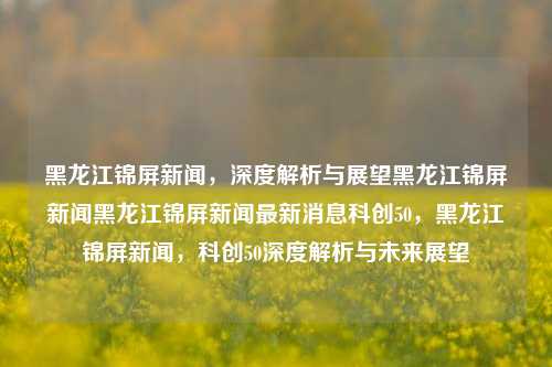 黑龙江锦屏新闻，深度解析与展望黑龙江锦屏新闻黑龙江锦屏新闻最新消息科创50，黑龙江锦屏新闻，科创50深度解析与未来展望，黑龙江锦屏新闻，科创50深度解析与未来展望