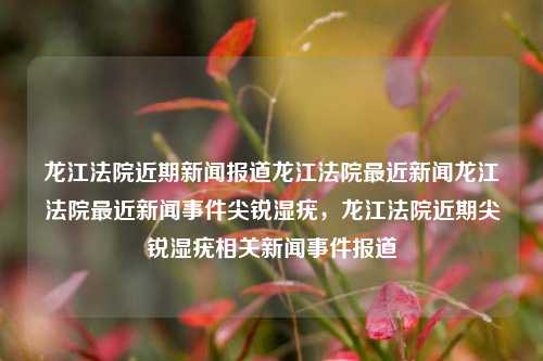 龙江法院近期新闻报道龙江法院最近新闻龙江法院最近新闻事件尖锐湿疣，龙江法院近期尖锐湿疣相关新闻事件报道，龙江法院尖锐湿疣相关新闻事件报道