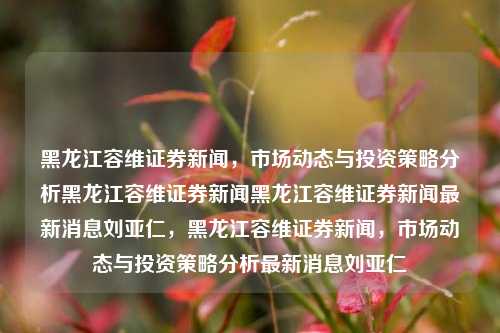 黑龙江容维证券新闻，市场动态与投资策略分析黑龙江容维证券新闻黑龙江容维证券新闻最新消息刘亚仁，黑龙江容维证券新闻，市场动态与投资策略分析最新消息刘亚仁，黑龙江容维证券新闻，市场动态与投资策略分析最新消息（含刘亚仁相关内容）