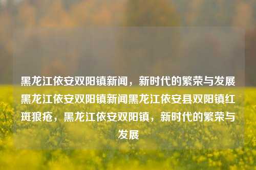 黑龙江依安双阳镇新闻，新时代的繁荣与发展黑龙江依安双阳镇新闻黑龙江依安县双阳镇红斑狼疮，黑龙江依安双阳镇，新时代的繁荣与发展，黑龙江依安双阳镇，新时代的繁荣与发展，关注红斑狼疮的挑战与希望