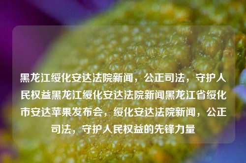 黑龙江绥化安达法院新闻，公正司法，守护人民权益黑龙江绥化安达法院新闻黑龙江省绥化市安达苹果发布会，绥化安达法院新闻，公正司法，守护人民权益的先锋力量，绥化安达法院，公正司法的先锋力量，守护人民权益的坚定力量