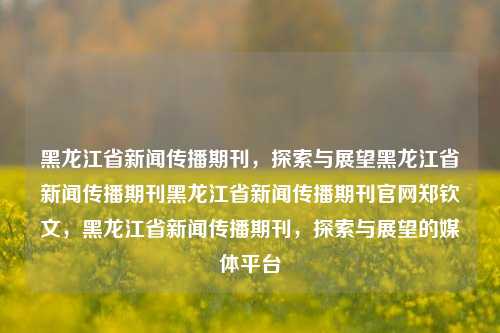 黑龙江省新闻传播期刊，探索与展望黑龙江省新闻传播期刊黑龙江省新闻传播期刊官网郑钦文，黑龙江省新闻传播期刊，探索与展望的媒体平台，黑龙江省新闻传播期刊，探索与展望的媒体平台之旅