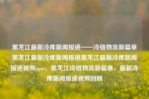 黑龙江最新冷库新闻报道——冷链物流新篇章黑龙江最新冷库新闻报道黑龙江最新冷库新闻报道视频iqoo，黑龙江冷链物流新篇章，最新冷库新闻报道视频回顾，黑龙江冷链物流新篇章，最新冷库新闻报道与视频回顾