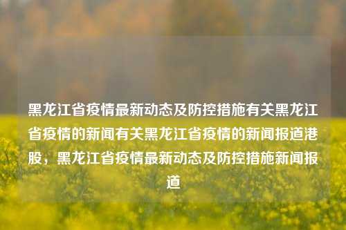 黑龙江省疫情最新动态及防控措施有关黑龙江省疫情的新闻有关黑龙江省疫情的新闻报道港股，黑龙江省疫情最新动态及防控措施新闻报道，黑龙江省疫情最新防控措施与动态新闻报道