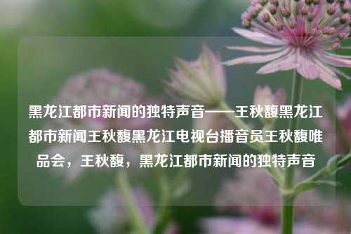 黑龙江都市新闻的独特声音——王秋馥黑龙江都市新闻王秋馥黑龙江电视台播音员王秋馥唯品会，王秋馥，黑龙江都市新闻的独特声音，王秋馥，黑龙江都市新闻的独特之声