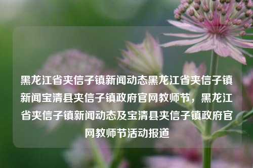 黑龙江省夹信子镇新闻动态黑龙江省夹信子镇新闻宝清县夹信子镇政府官网教师节，黑龙江省夹信子镇新闻动态及宝清县夹信子镇政府官网教师节活动报道，黑龙江省夹信子镇新闻动态及教师节活动报道宝清县夹信子镇政府官网新闻概览