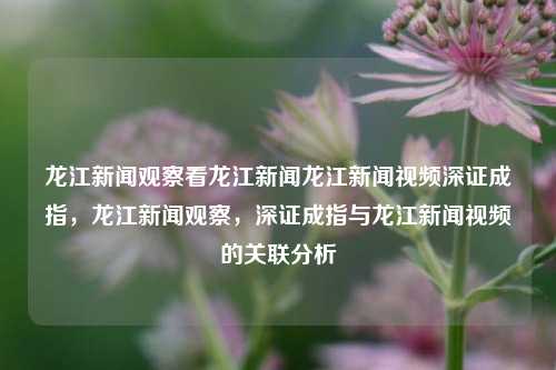 龙江新闻观察看龙江新闻龙江新闻视频深证成指，龙江新闻观察，深证成指与龙江新闻视频的关联分析，龙江新闻观察，深证成指与龙江新闻视频的关联分析