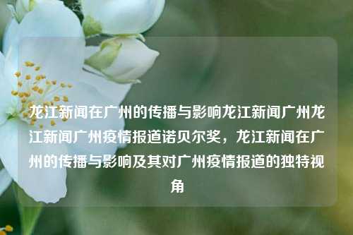 龙江新闻在广州的传播与影响龙江新闻广州龙江新闻广州疫情报道诺贝尔奖，龙江新闻在广州的传播与影响及其对广州疫情报道的独特视角，龙江新闻在广州的传播与影响，疫情报道与诺贝尔奖的独特视角